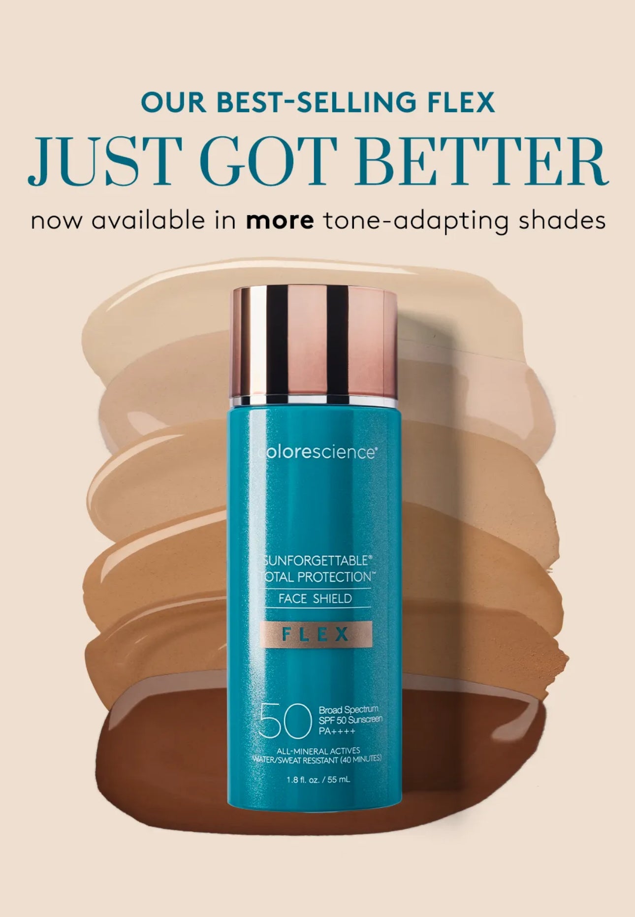 Sunforgettable® Total Protection® Face Shield Flex SPF 50